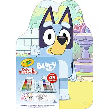 Bluey Color & Sticker Set