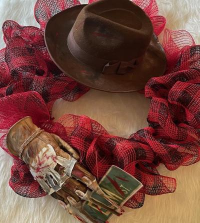 Nightmare On Elm Street Wreath