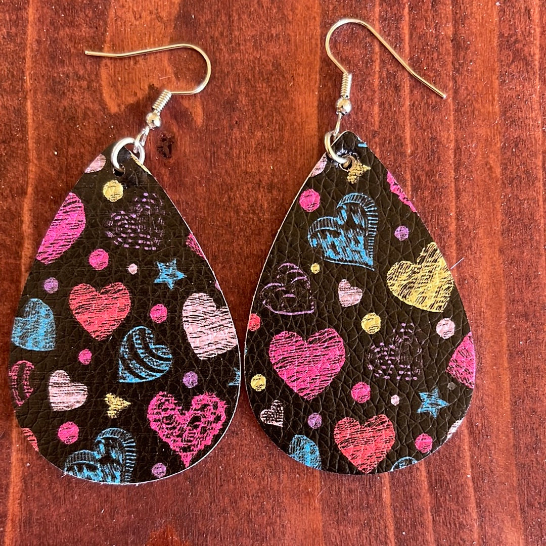 Tear drop black base