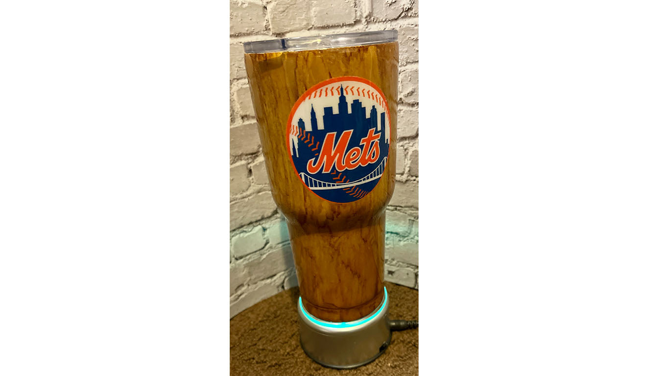 Let’s Go Mets Tumbler
