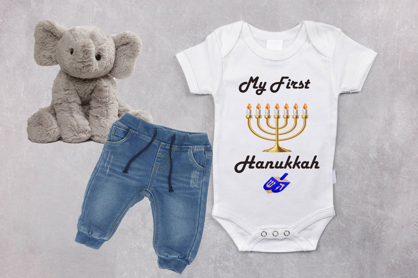 Babies First Hanukkah Onesie