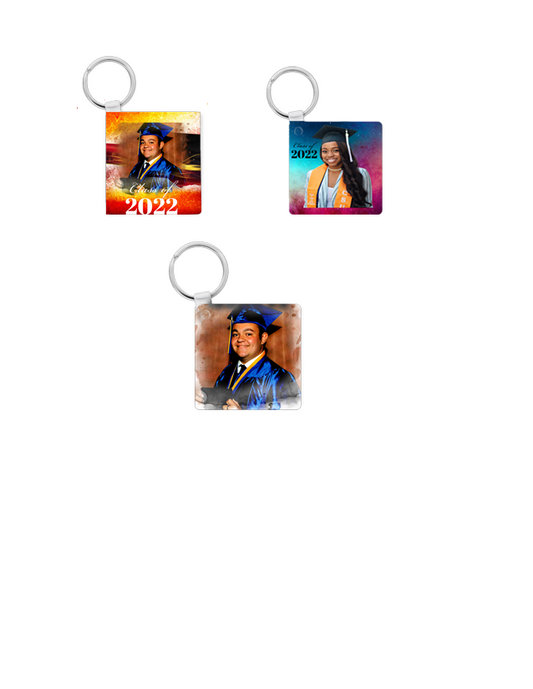 CUSTOM GRADUATE KEYCHAINS