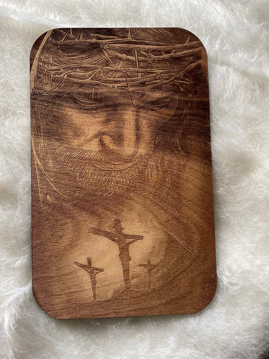 Beautifully Engraved Jesus
